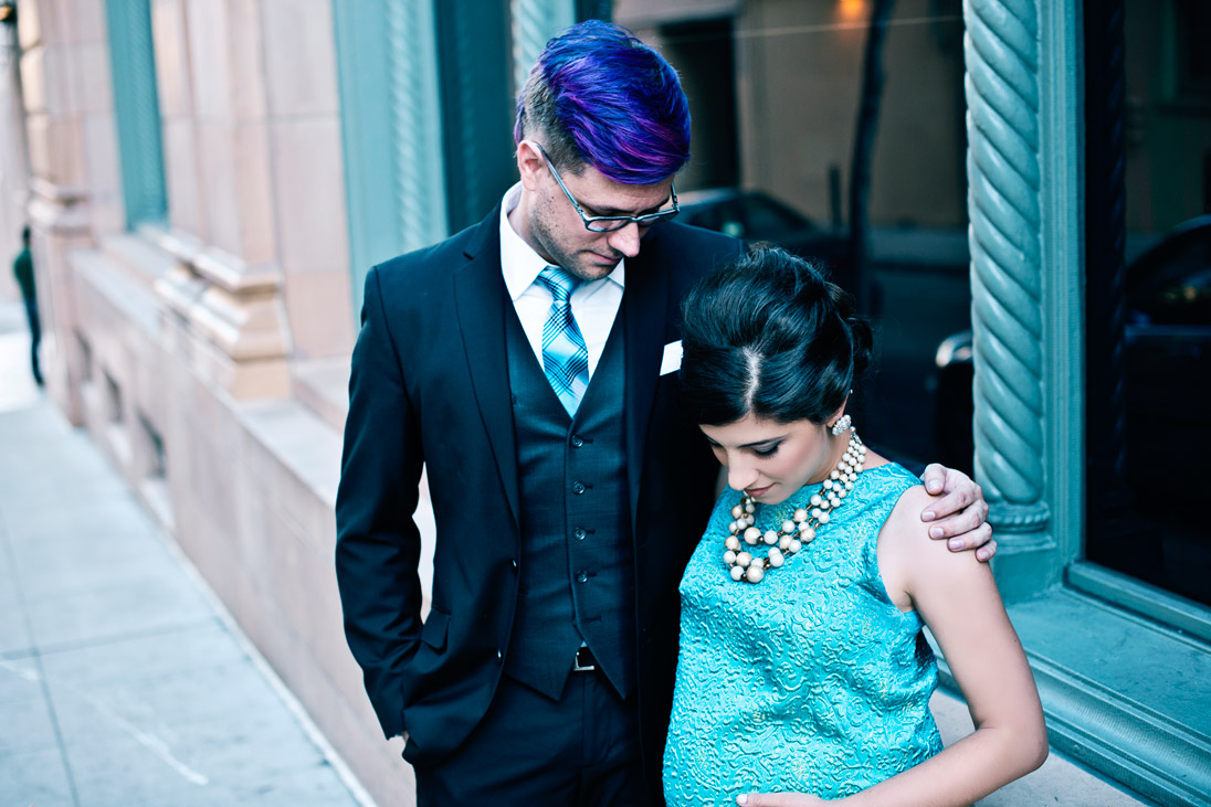 A 1960s Vintage Inspired Maternity Shoot