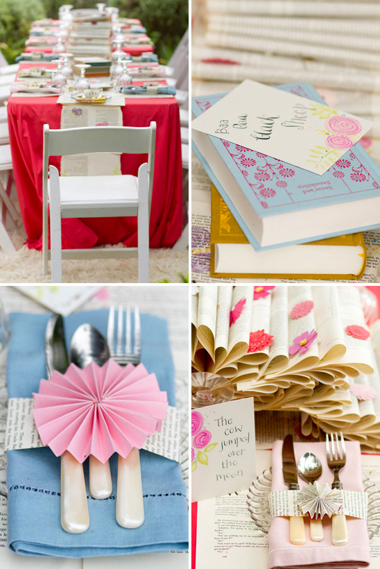 Book Themed Baby Shower