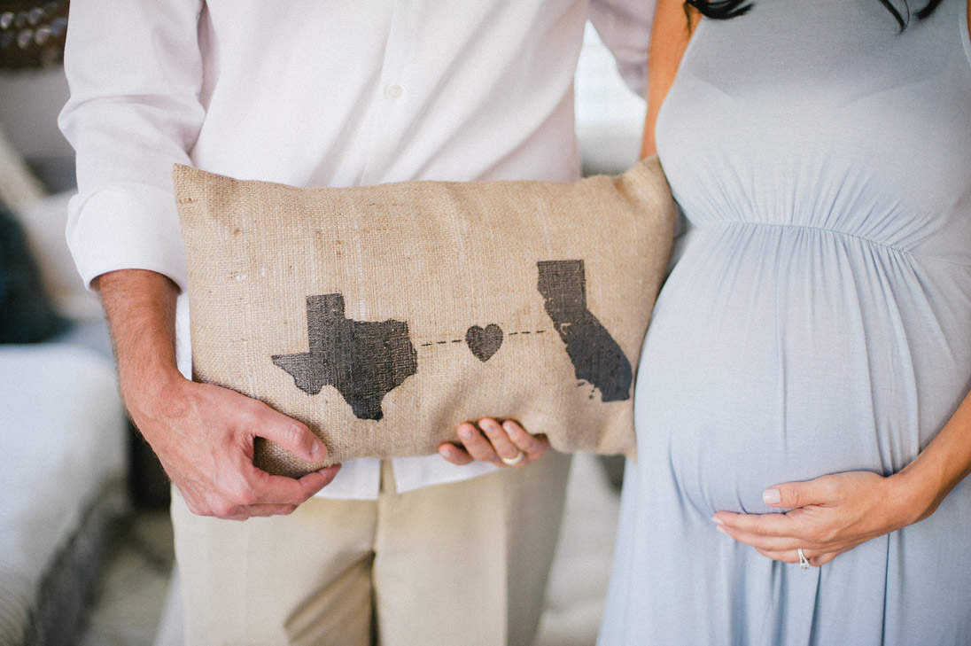 Romantic Home Maternity Session by Christine Choi Photography
