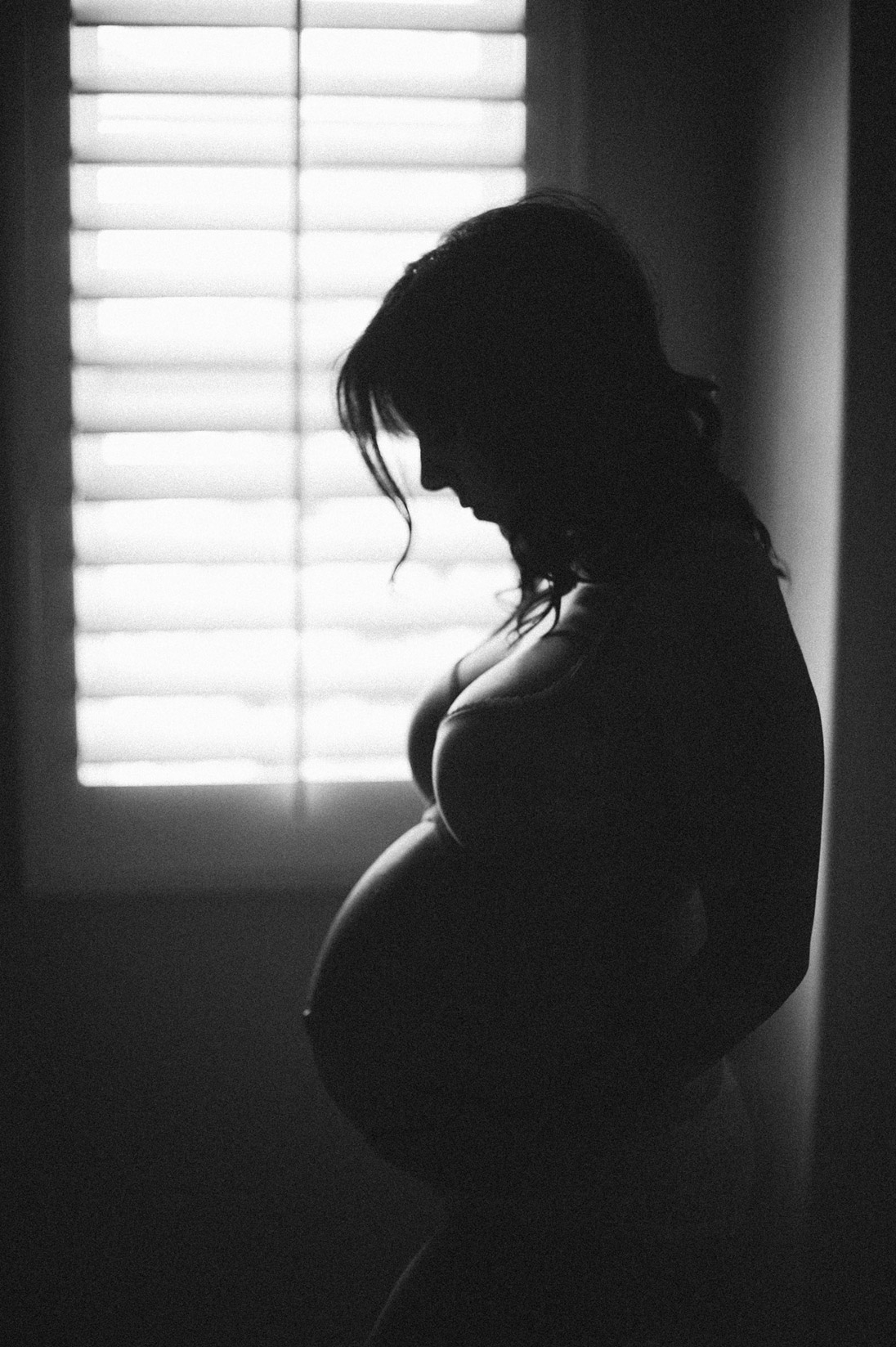 Romantic Home Maternity Session by Christine Choi Photography