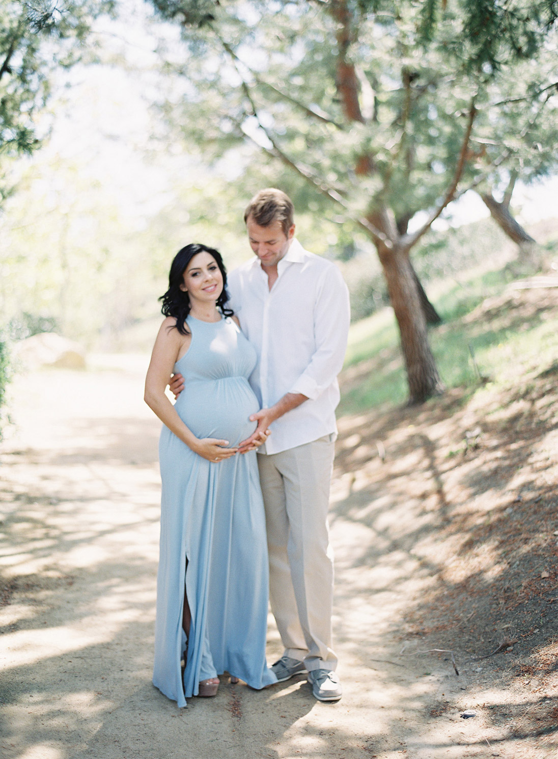 Romantic Home Maternity Session by Christine Choi Photography