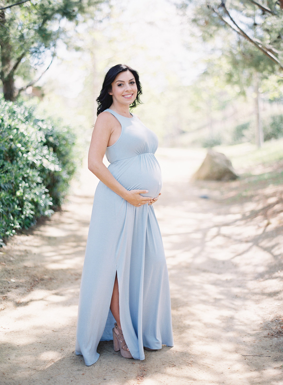 Romantic Home Maternity Session by Christine Choi Photography