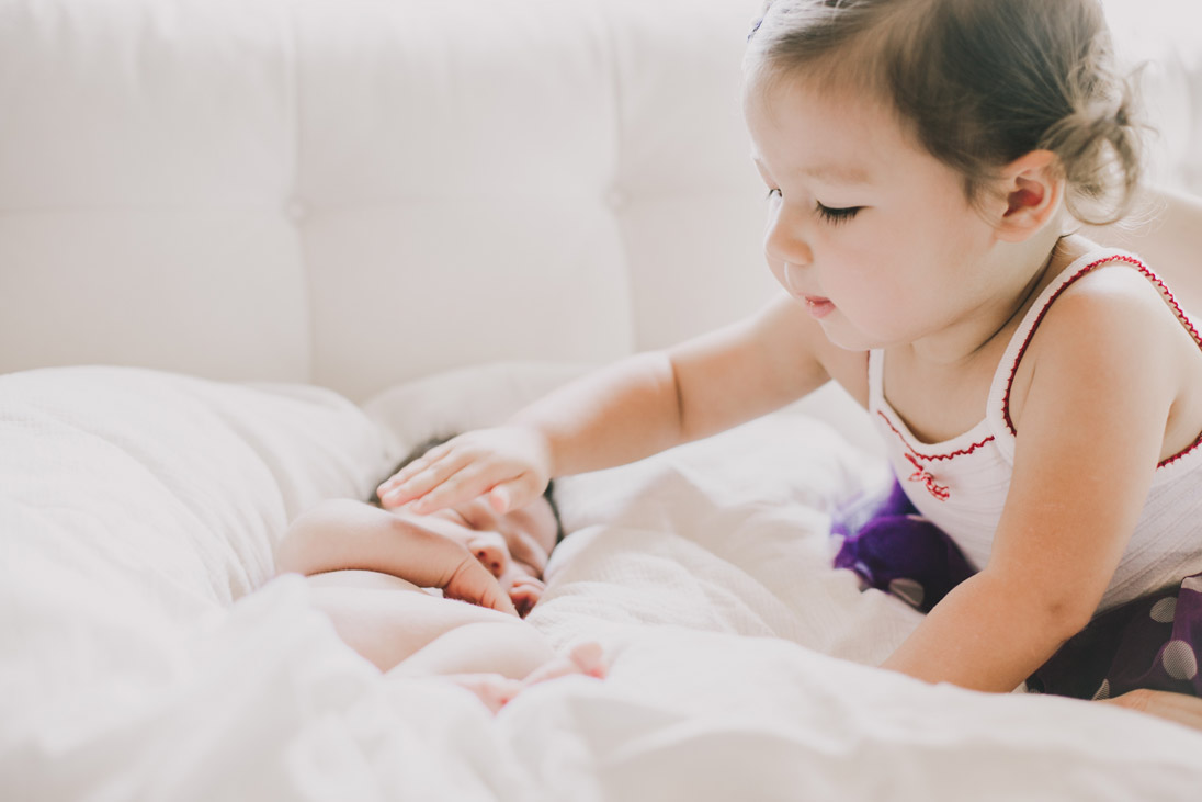 Cozy Family Newborn Session in Los Angeles