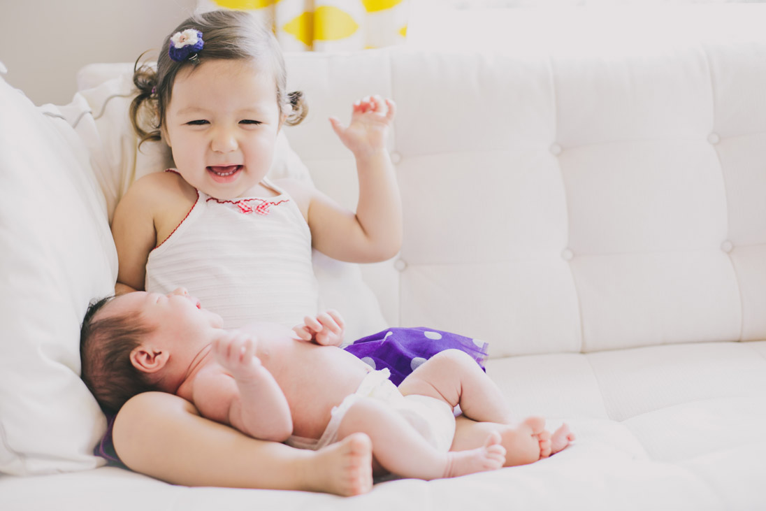 Cozy Family Newborn Session in Los Angeles