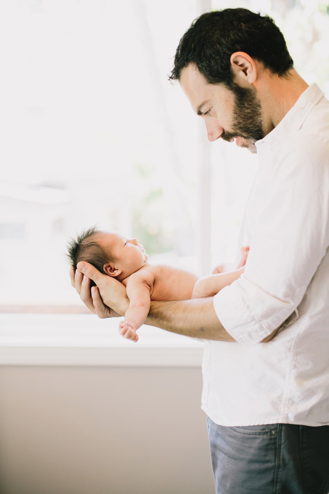 Cozy Family Newborn Session in Los Angeles