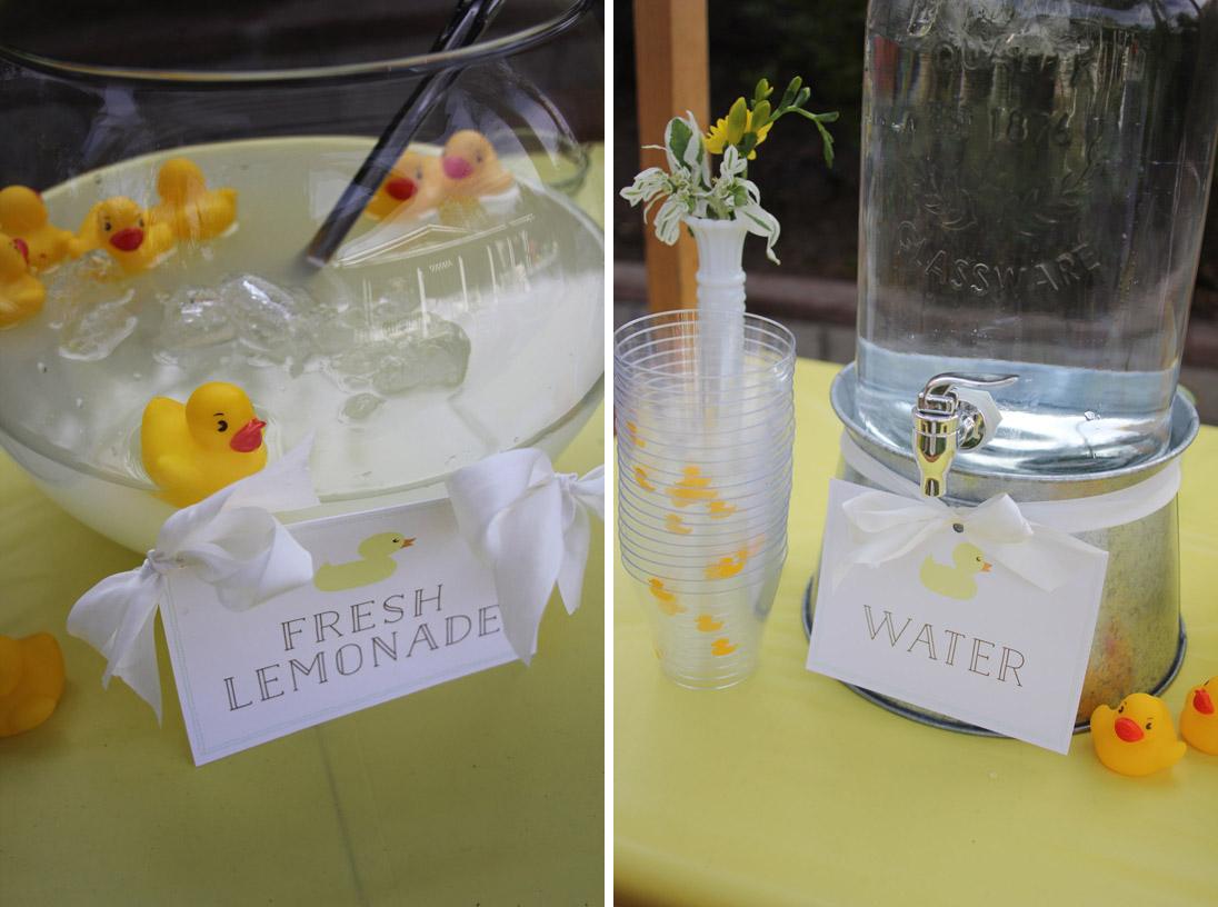 Darling "Rub a Dub Dub" Themed Baby Shower