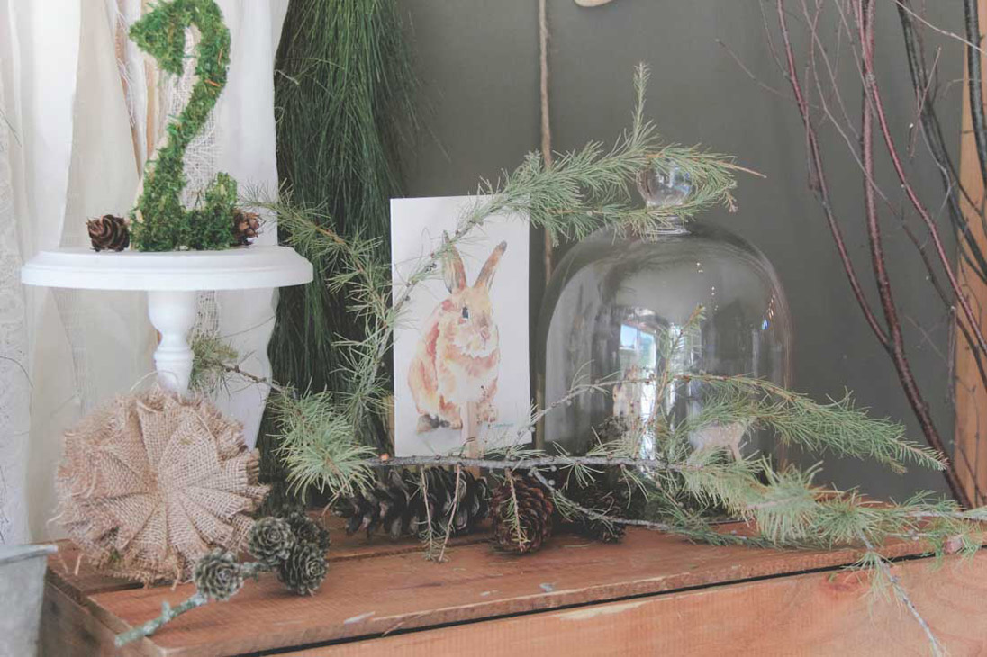 Woodland Themed 2nd Birthday Party