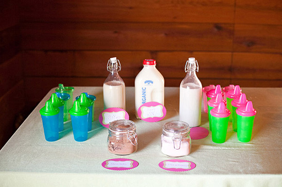 Pink and Green Birthday Party