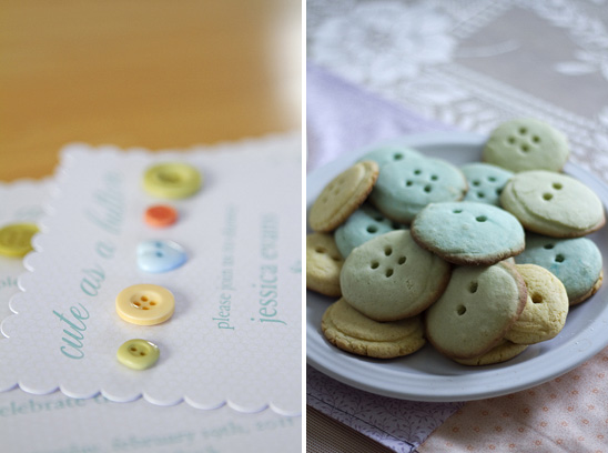 Cute as a Button Baby Shower