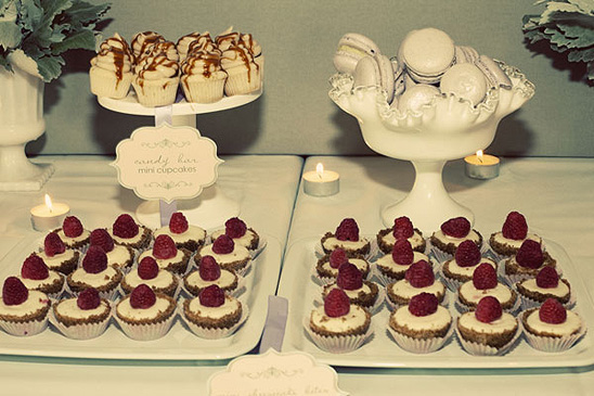 Lilac, Gray, and Pink Baptism Reception