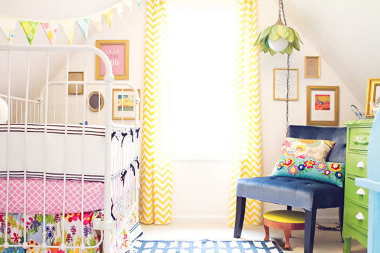 Colorful Eclectic Nursery