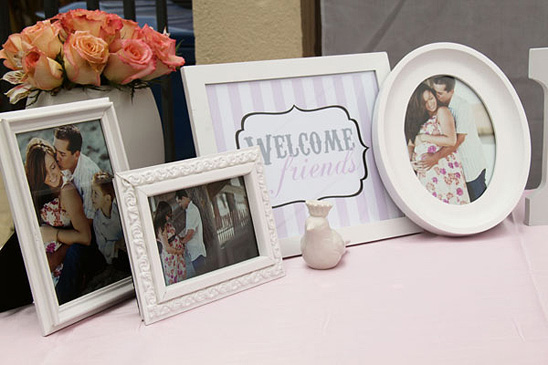 Pink and Gray Baby Shower