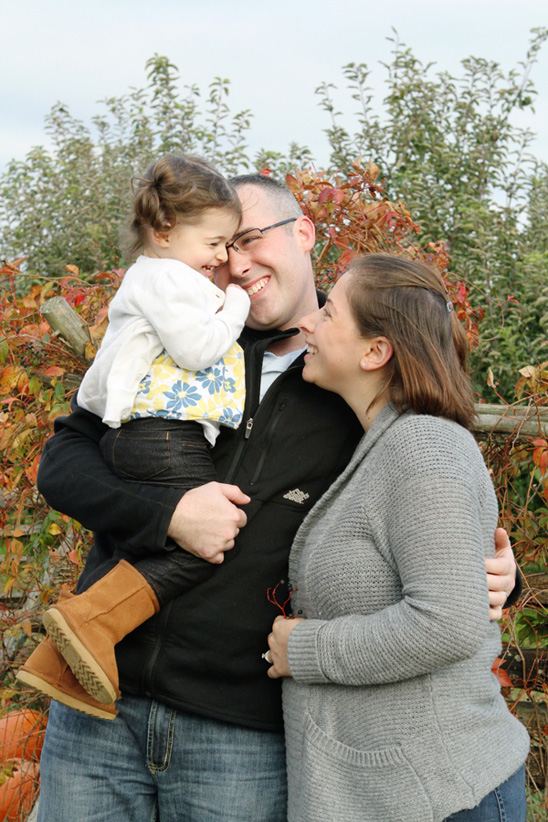 Family Photo at the Orchard