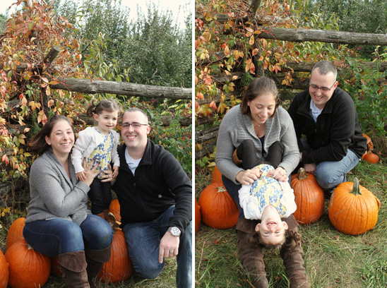 Family Photo at the Orchard