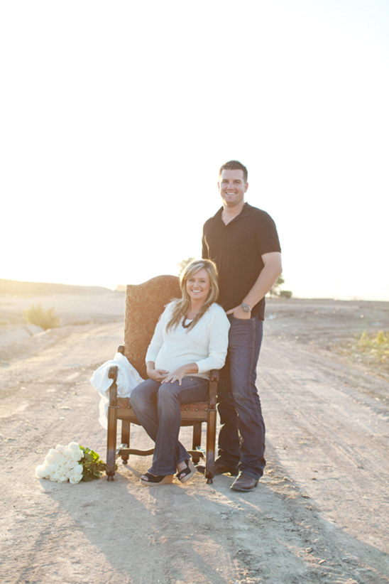 Dairy Farm Maternity Photo