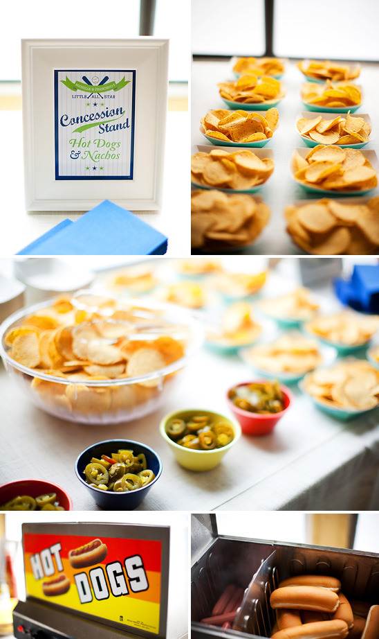 Baseball Themed Baby Shower
