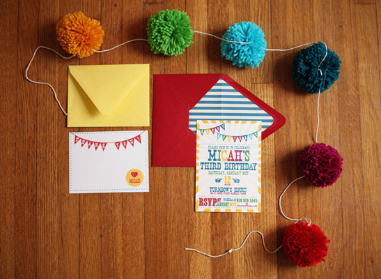 Colorful 3rd Birthday Party