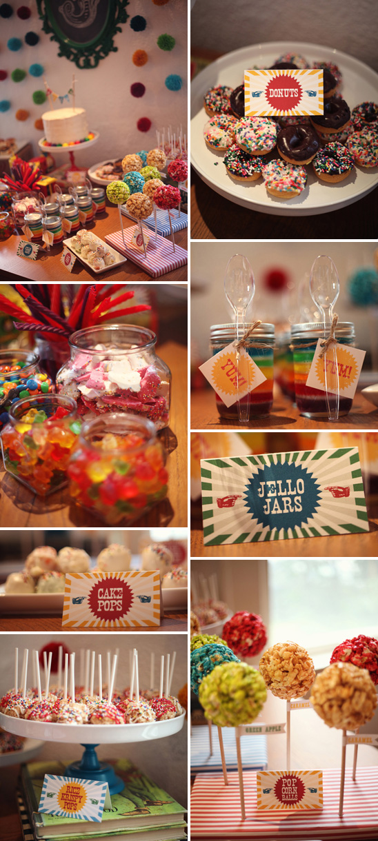 Colorful 3rd Birthday Party