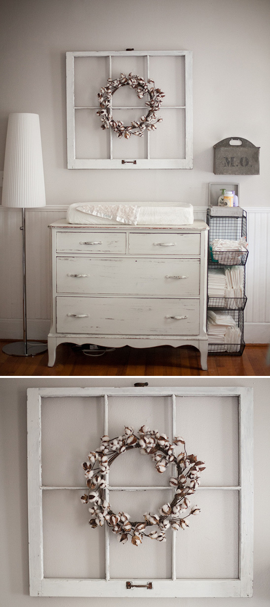 Soft, Gray Nursery with Mix of Old and New