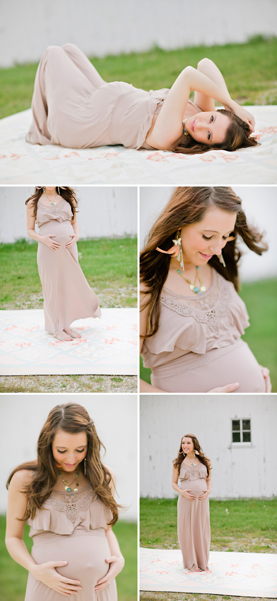 Lovely Feminine Maternity Photos