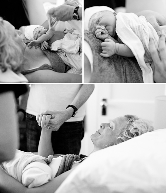 Birth story photography