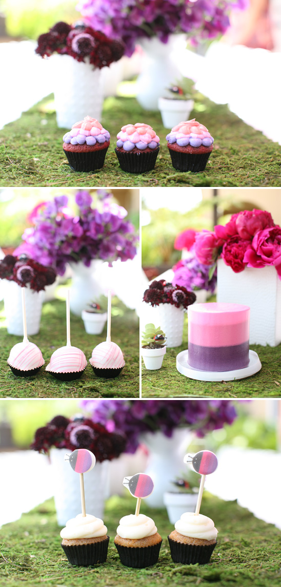 Ombre bug themed birthday party