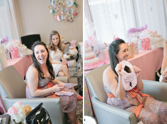 Sparkle and Tutus themed baby shower