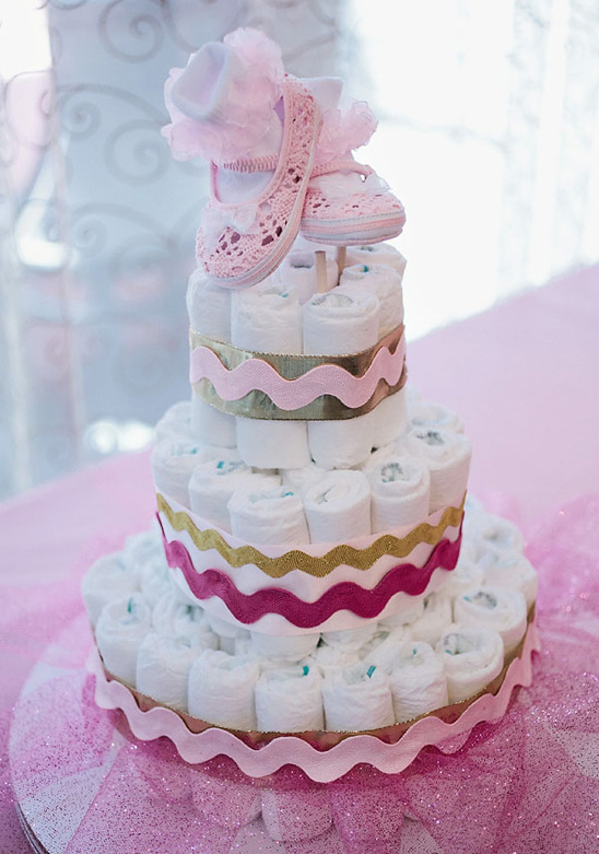Sparkle and Tutus themed baby shower