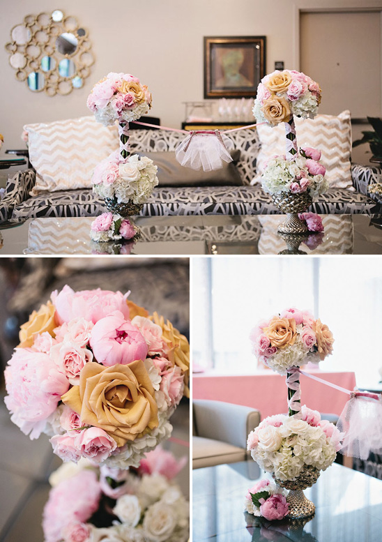 Sparkle and Tutus themed baby shower