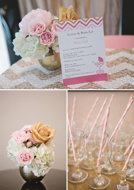 Sparkle and Tutus themed baby shower
