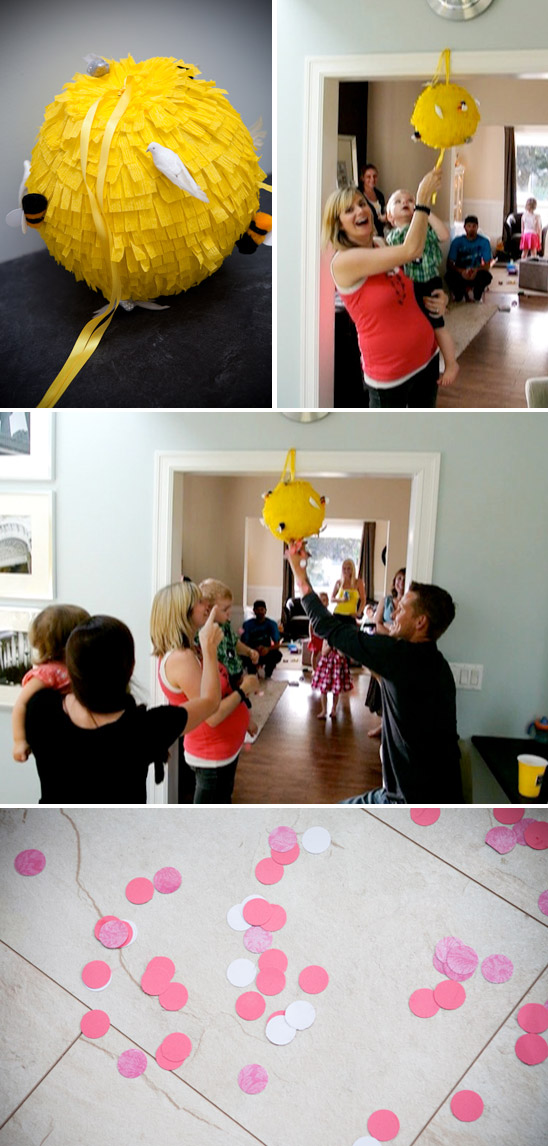 Birds & Bees themed gender reveal party