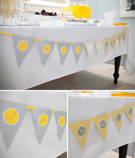 Birds & Bees themed gender reveal party