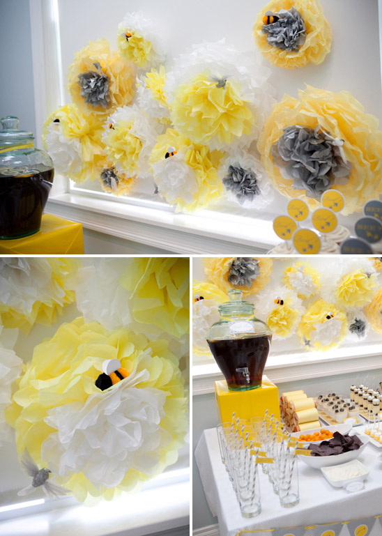 Birds & Bees themed gender reveal party
