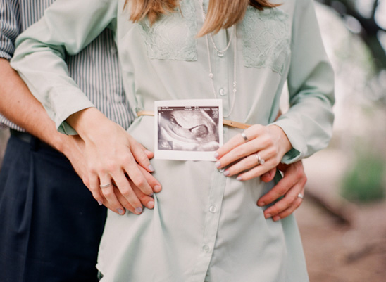 Pregnancy announcement photos