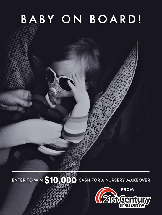 Enter to Win $10,000 for a Nursery Makeover from 21st Century