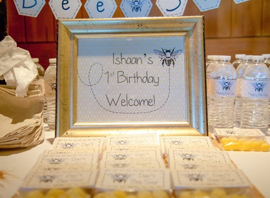 Bumble Bee Themed Birthday Party