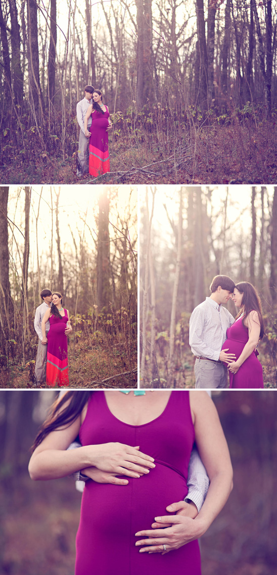 Couple's maternity shoot