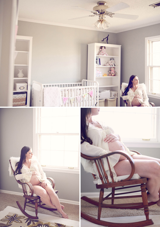 Intimate at-home maternity