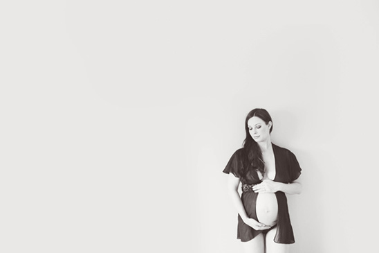 Intimate at-home maternity