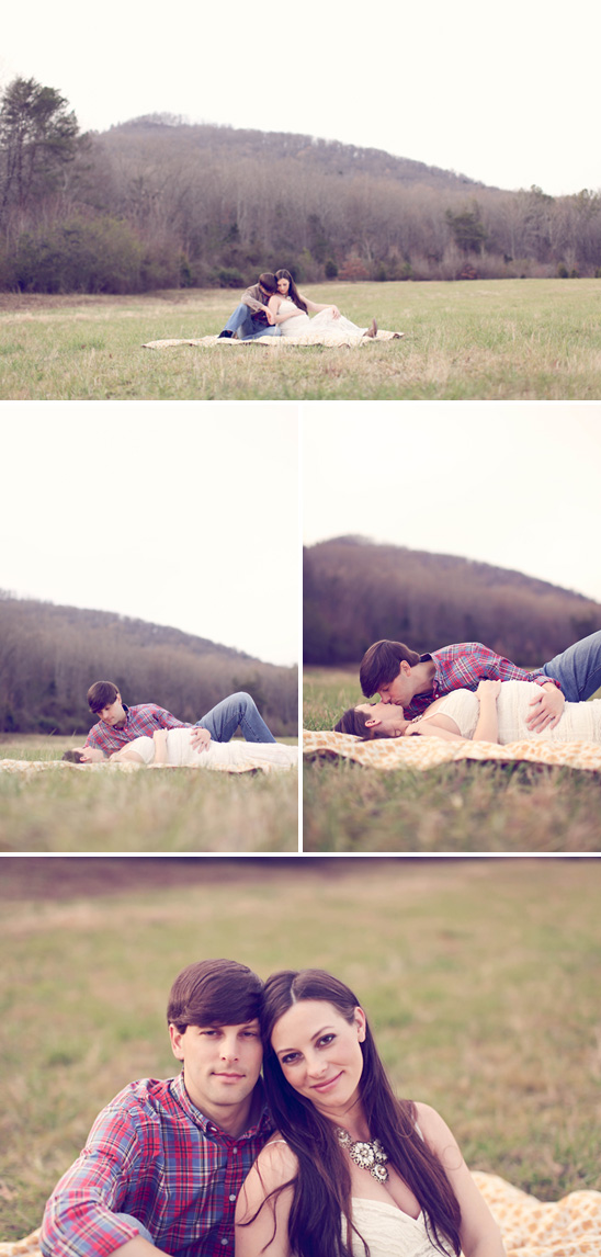 Couple's maternity shoot
