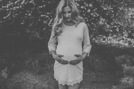 Sunset maternity session in Topanga Canyon, CA