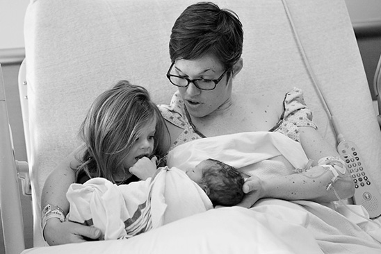 Beautiful birth story photography