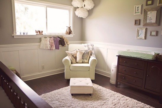 Baby Elliegh & Her Woodland Themed Nursery