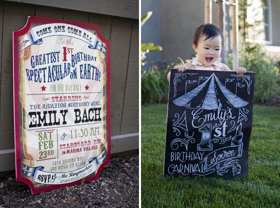 Emily's Vintage Circus Themed Birthday Party
