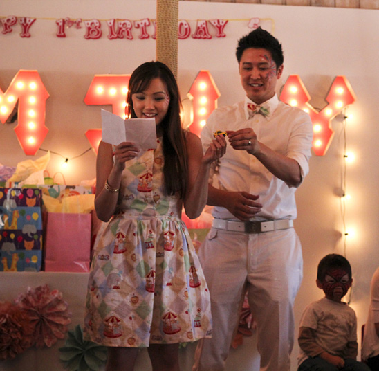 Emily's Vintage Circus Themed Birthday Party