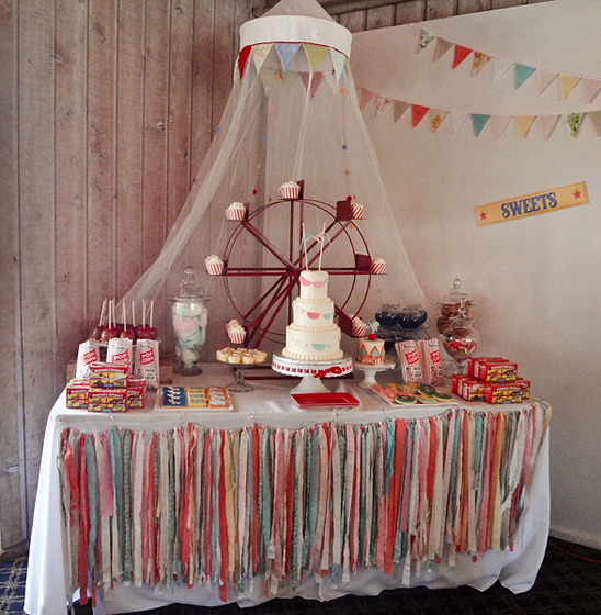 Emily's Vintage Circus Themed Birthday Party