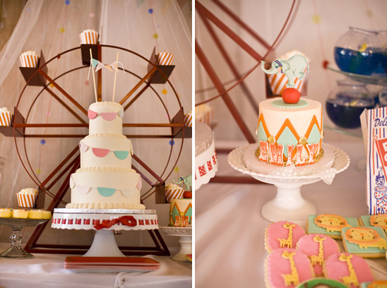 Emily's Vintage Circus Themed Birthday Party