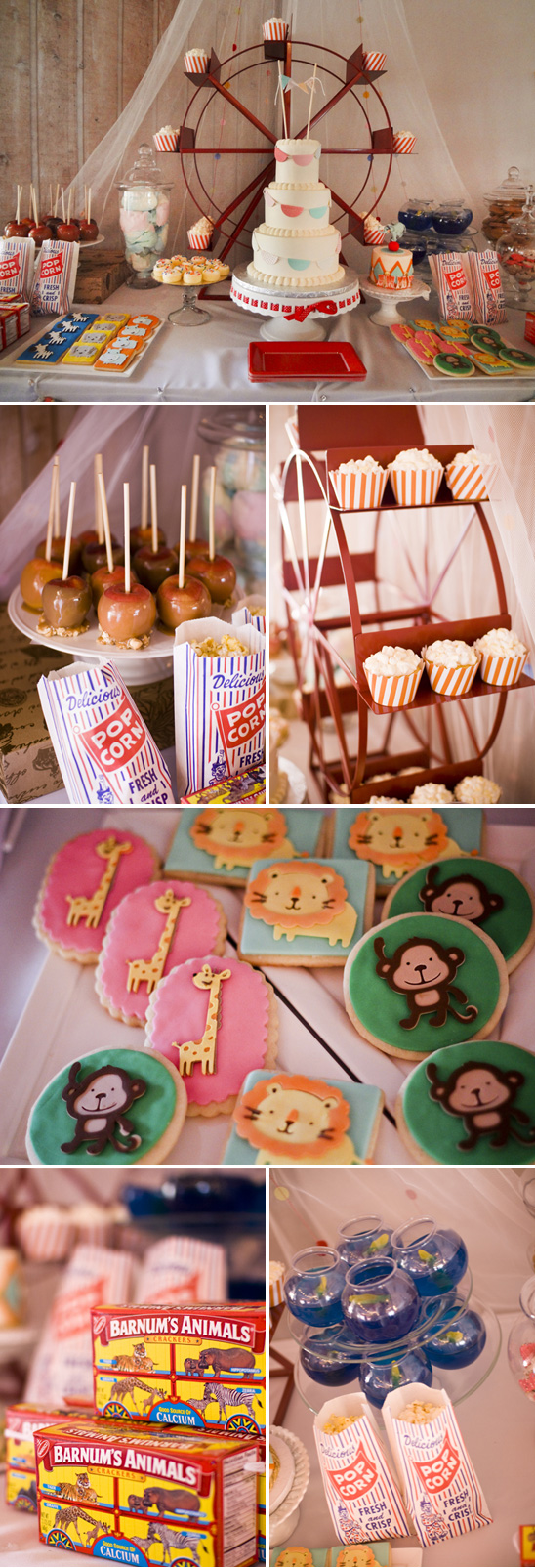Emily's Vintage Circus Themed Birthday Party