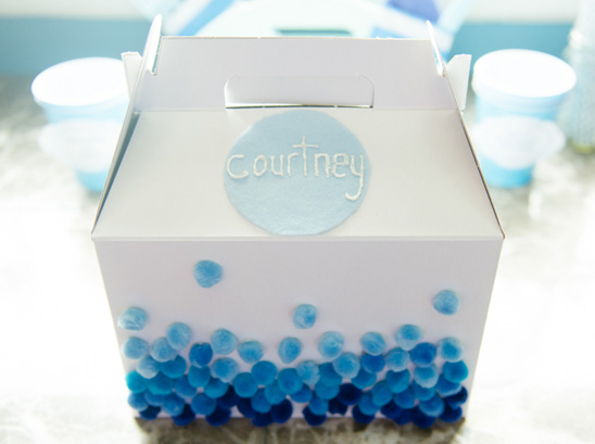 Blue Ombre Birthday Party