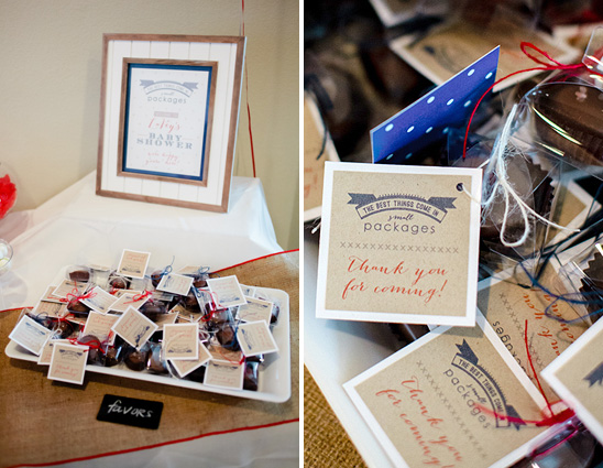Red, Navy, and White Baby Shower Inspired by the Red Sox